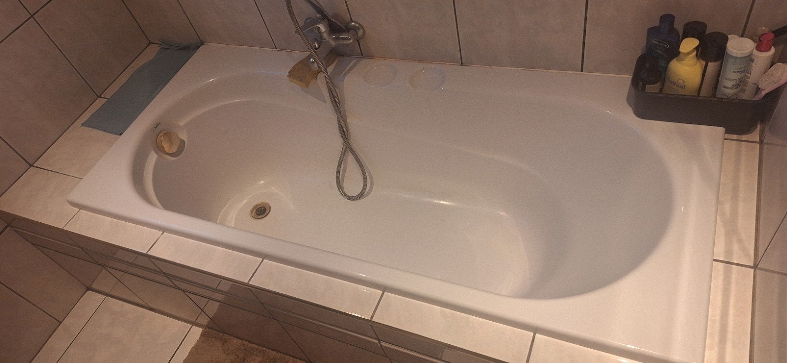 Gebruikt ligbad met douchefunctie, Ophalen, Gebruikt, Met douche