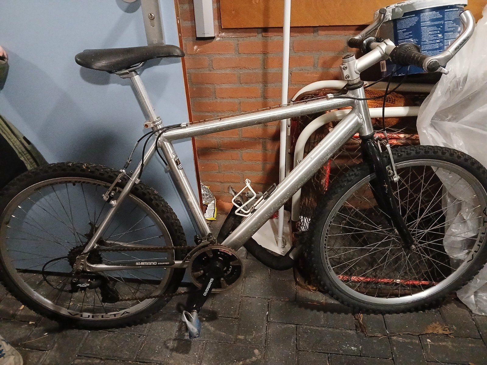 Sportfiets met speciale pedalen - Aluminium 7005, Overige merken, Gebruikt, Ophalen of Verzenden, Overige maten