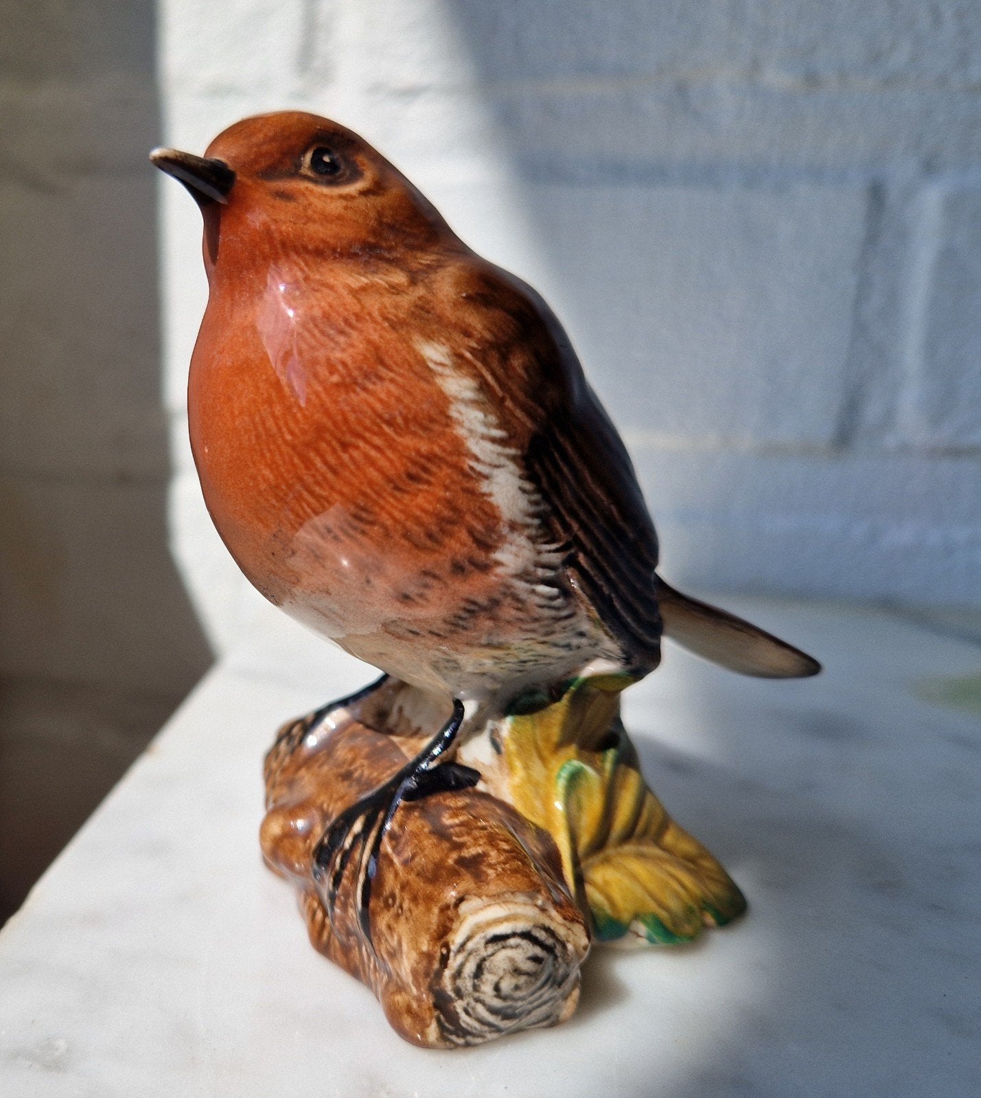 Vintage Beswick Roodborstje Figuur - Made in England, Ophalen of Verzenden