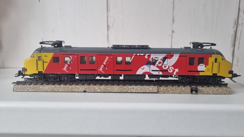 Marklin 3388 PTT Post Locomotief Zo goed als nieuw, Hobby en Vrije tijd, Modeltreinen | H0, Wisselstroom, Locomotief, Ophalen of Verzenden