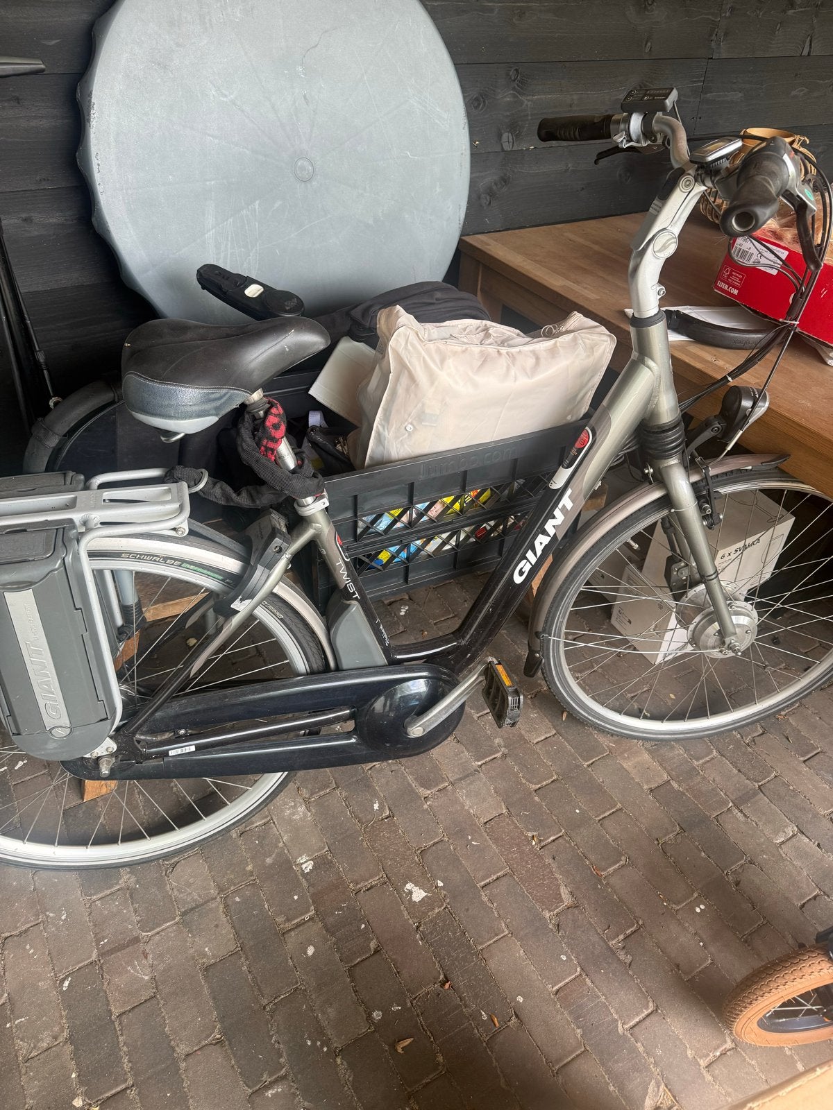 Giant Twist Comfort CS elektrische fiets, Ophalen, Gebruikt, Giant, 51 tot 55 cm