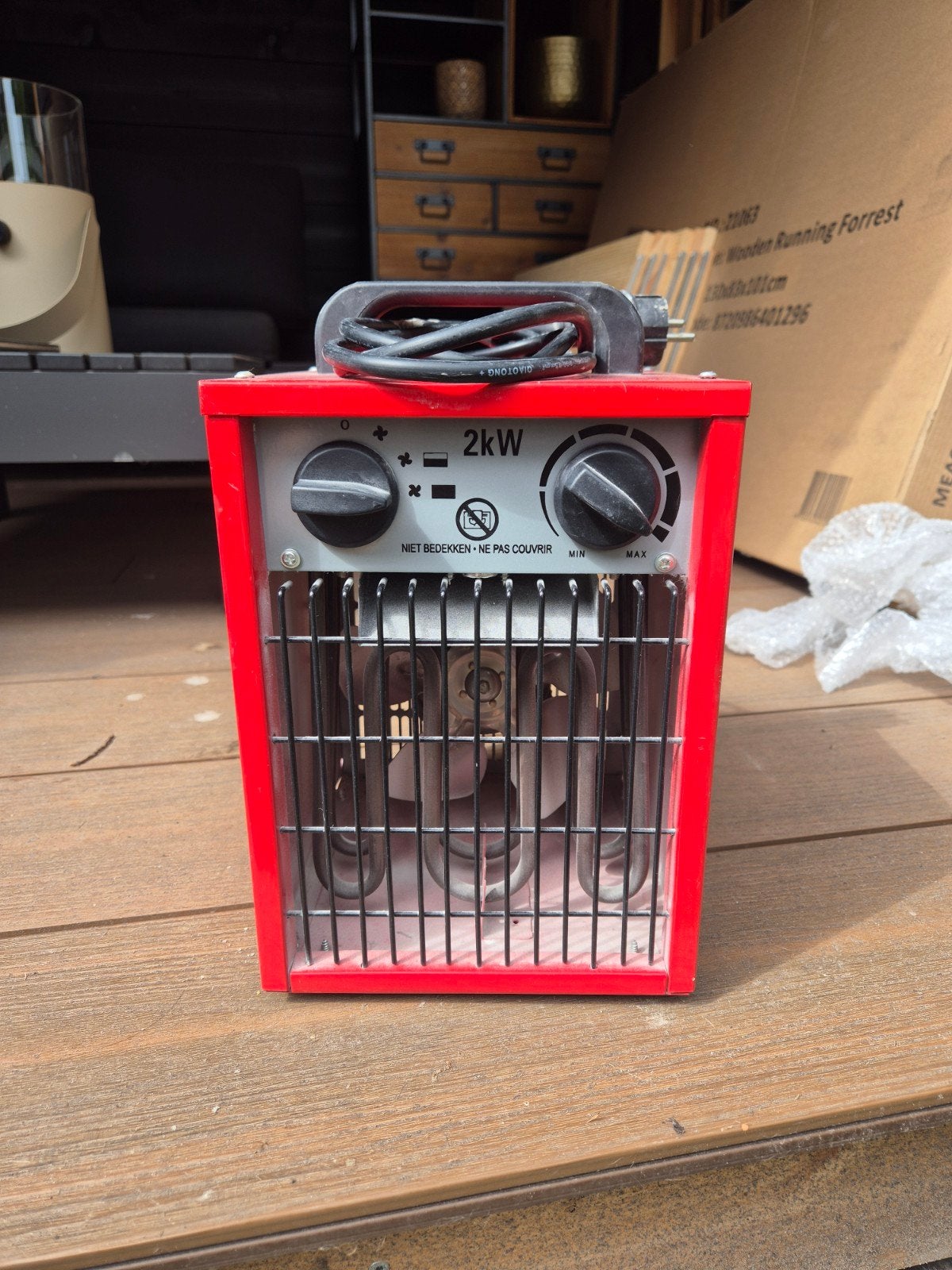 Handson Werkplaatskachel 2000W - Compact en Krachtig, Ophalen of Verzenden