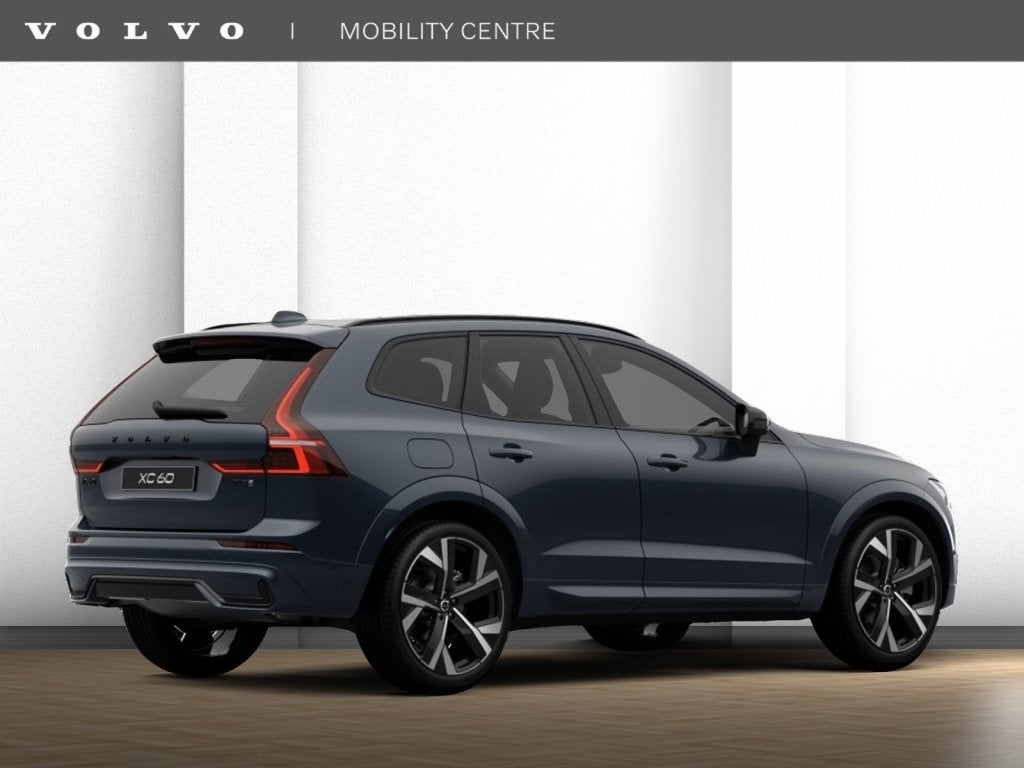 Volvo XC60 2.0 T8 AWD Ult Black Ed Ex | DIRECT LEVERBAAR!, Auto's, Volvo, 4 cilinders, Blauw, XC60, Nieuw