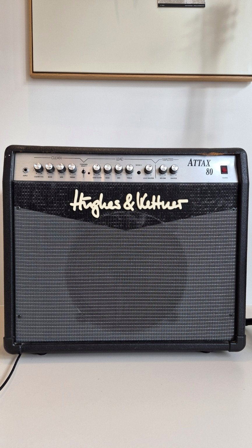 Hughes & Kettner ATTAX 80 guitaarversterker, Made in Germany, Ophalen, Gebruikt, Gitaar, 50 tot 100 watt