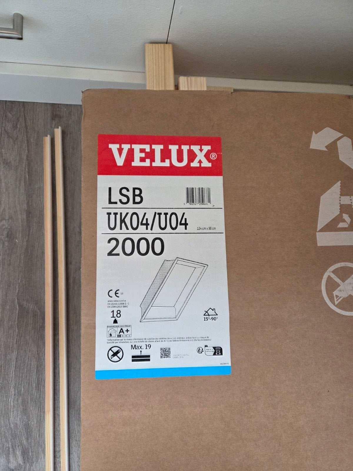 Gloednieuw Velux interieurafwerking Dakraam LSB UK04, Ophalen, 80 tot 120 cm, Nieuw, Overige typen