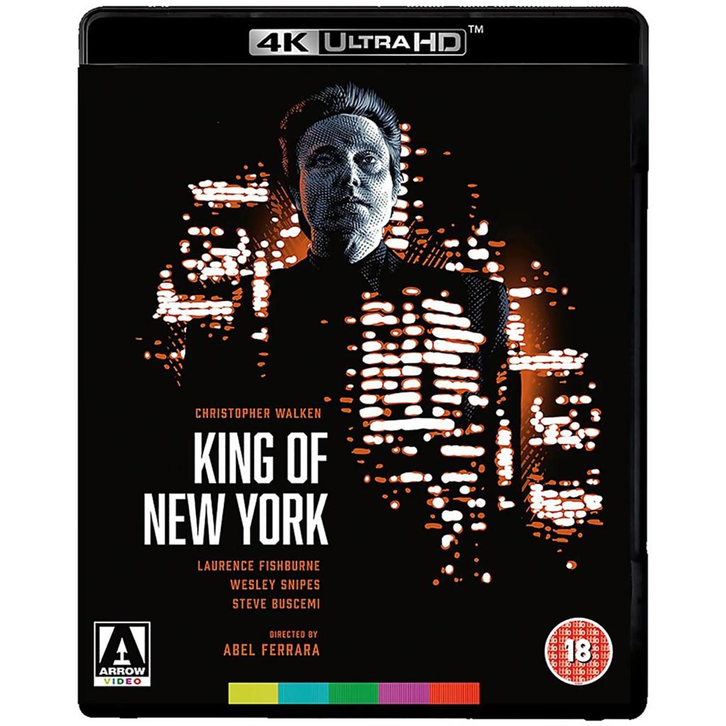 King of New York (Arrow Video) 4K UHD Blu-Ray UK (Geseald), Ophalen of Verzenden, Nieuw in verpakking, Actie