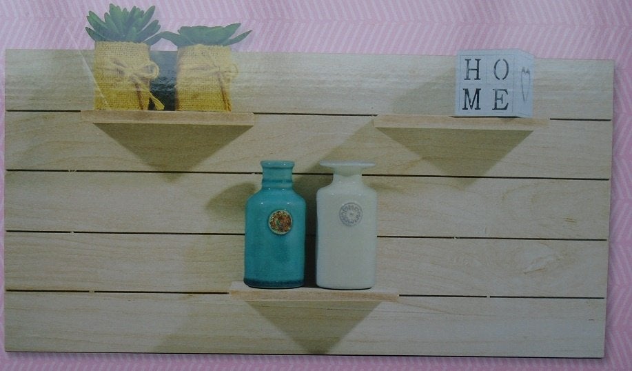 WANDPLANK DECORATIE HOUT 60 cm NIEUW, -, -, Nieuw, Ophalen of Verzenden