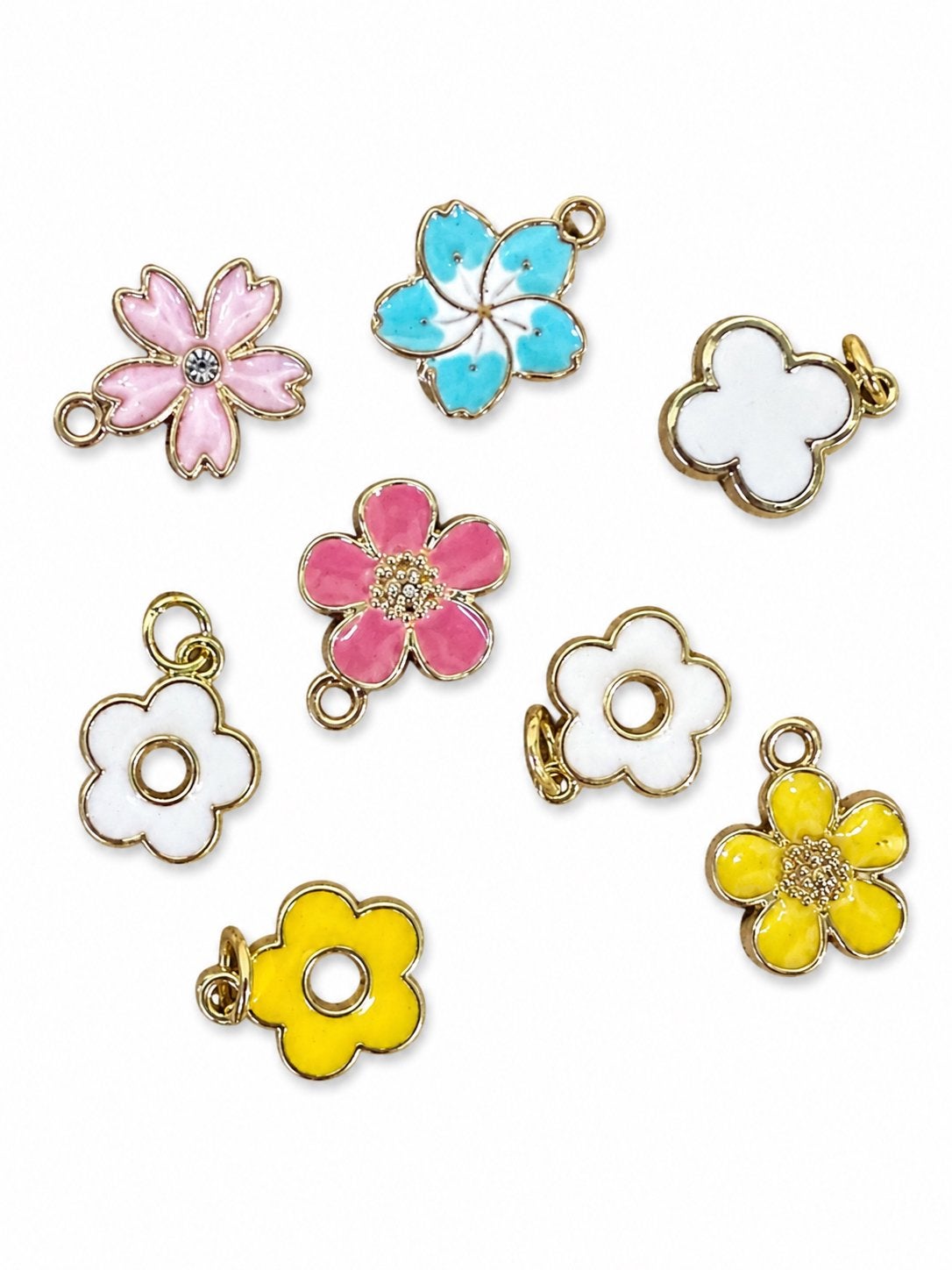 Diverse Bedels: Bloemen, Klavertjes, Vlinders & Smileys, Ophalen of Verzenden, Nieuw