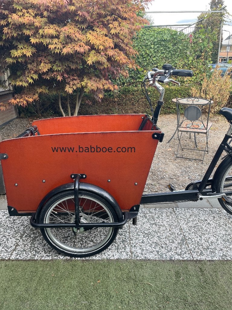 Babboe bakfiets, 4 kinderen of meer, Gebruikt, Schijfrem, Ophalen