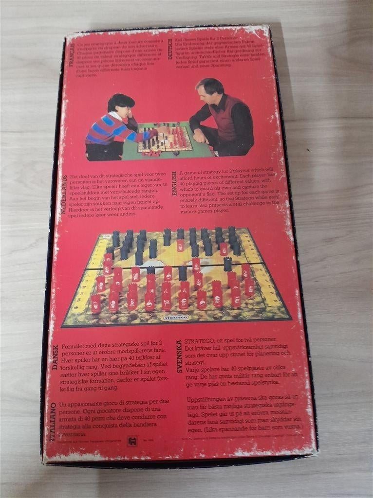 Stratego blauwe doos - s1359, Verzenden, Zo goed als nieuw