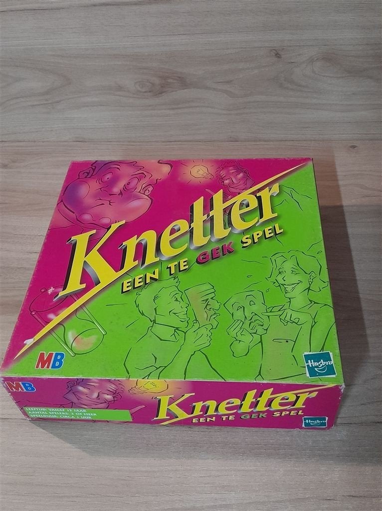 Knetter een te gek spel - s5359, Hobby en Vrije tijd, Gezelschapsspellen | Bordspellen, Verzenden, Zo goed als nieuw