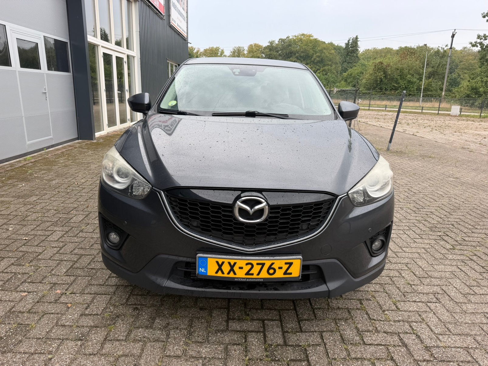 Mazda CX-5 2.2 Skyactiv 110KW 2WD AUT 2014 Grijs, Euro 5, Elektronische parkeerrem, Zwart, 4 cilinders