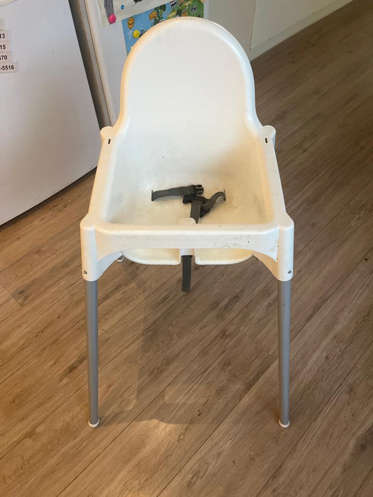 IKEA Antilop kinderstoel met gordel, Kinderen en Baby's, Kinderstoelen, Ophalen, Gebruikt, Overige typen, Gordel(s)