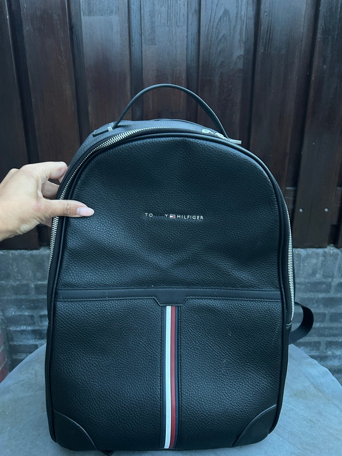 Tommy Hilfiger rugzak - origineel, Sieraden, Tassen en Uiterlijk, Tassen | Rugtassen, Gebruikt, 25 tot 40 cm, Ophalen of Verzenden