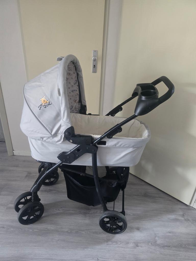 Buggy Winnie the Pooh met bekerhouder, Gebruikt, Met reiswieg, Ophalen, Kinderwagen