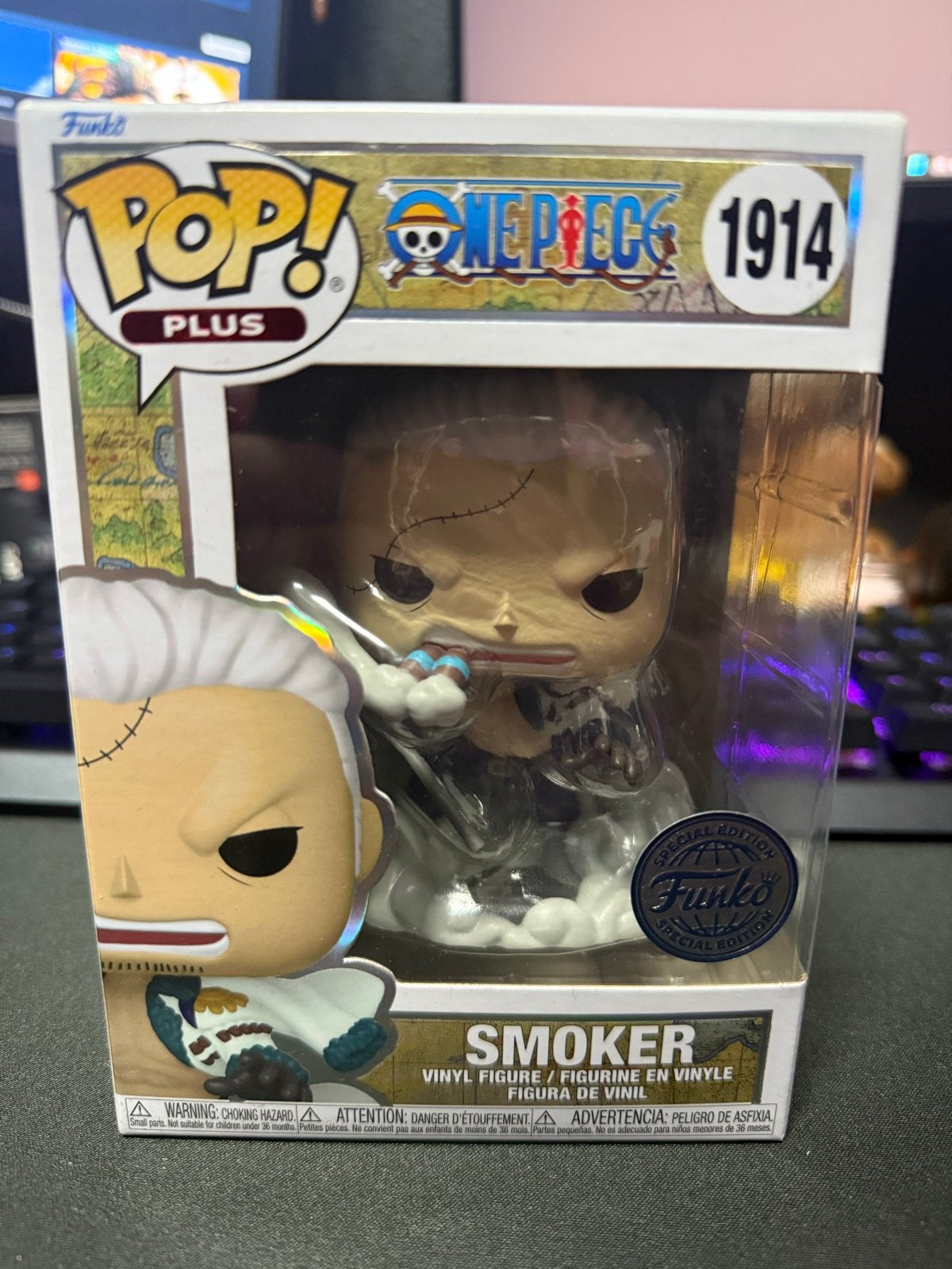 Funko Pop! Plus One Piece Smoker #1914 Special Edition, Ophalen of Verzenden, Nieuw