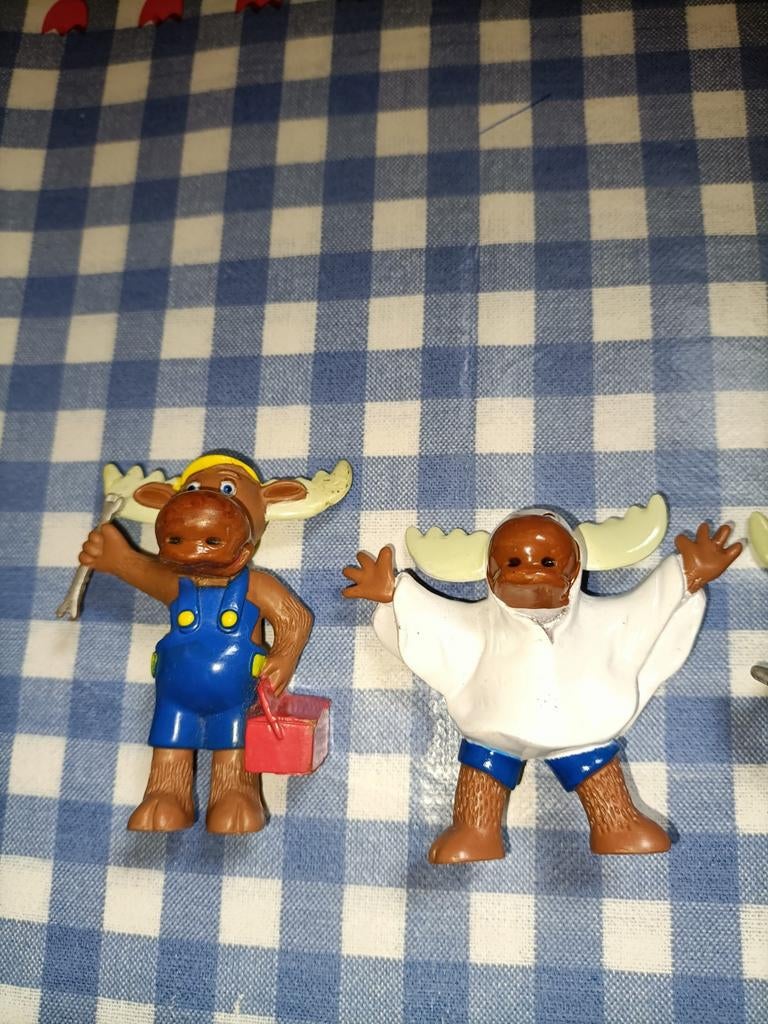3 Ikea eland poppetjes, Ophalen of Verzenden, Zo goed als nieuw