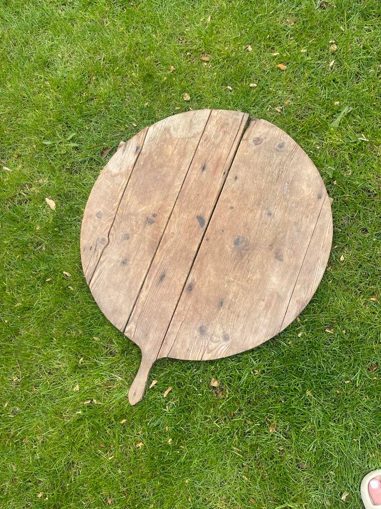 Antieke houten broodplank / pizzaplank, Antiek en Kunst, Ophalen