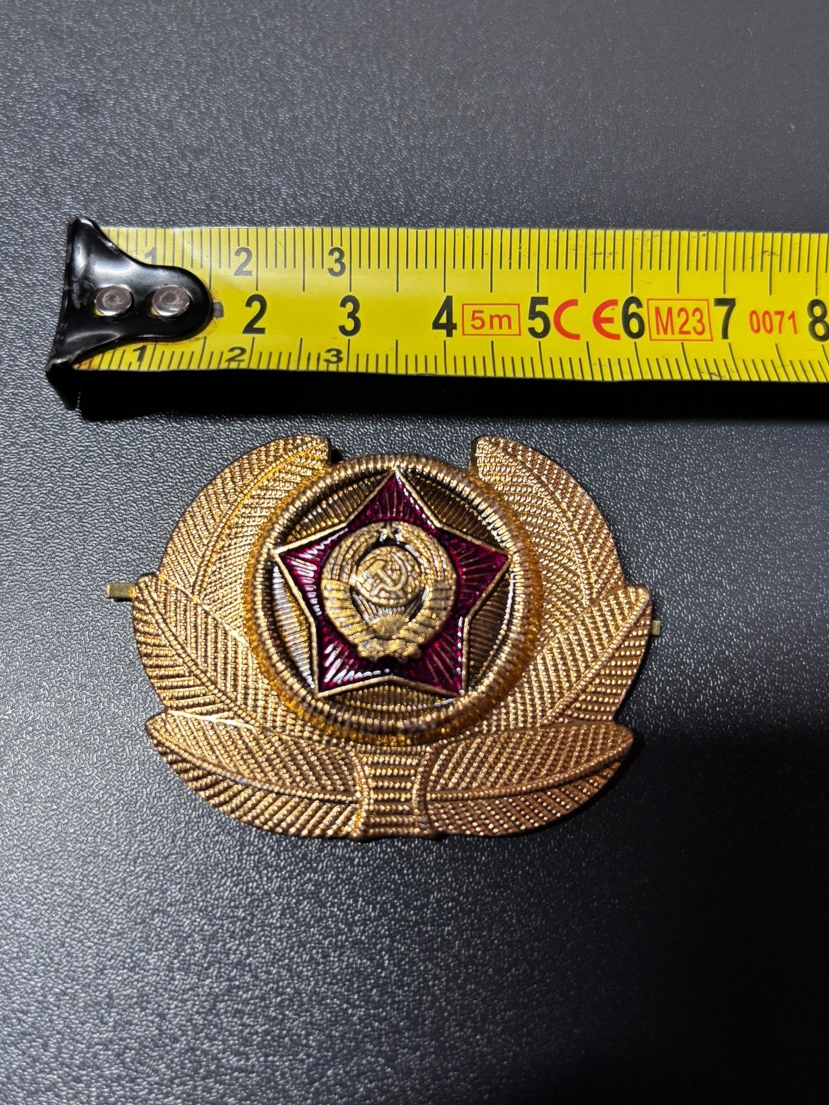 Sovjetunie NKVD Speciale Communicatie Hoedinsigne (Kokarde), Ophalen of Verzenden, Landmacht