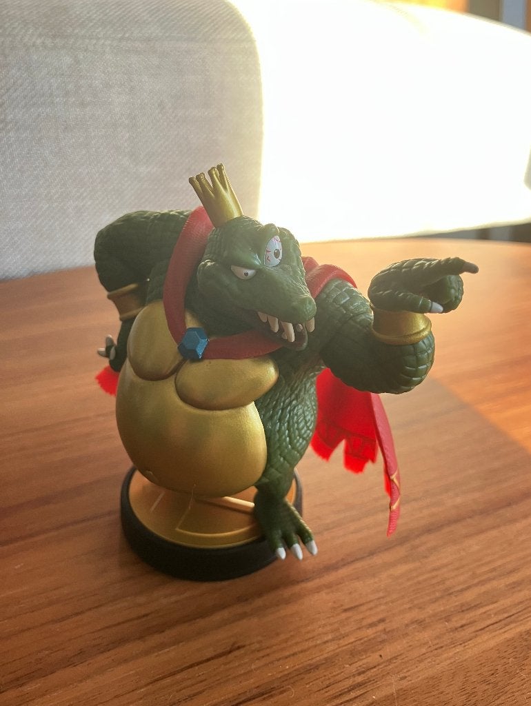 King K. Rool amiibo Smash Bros - Nieuwstaat!, Ophalen of Verzenden, Zo goed als nieuw