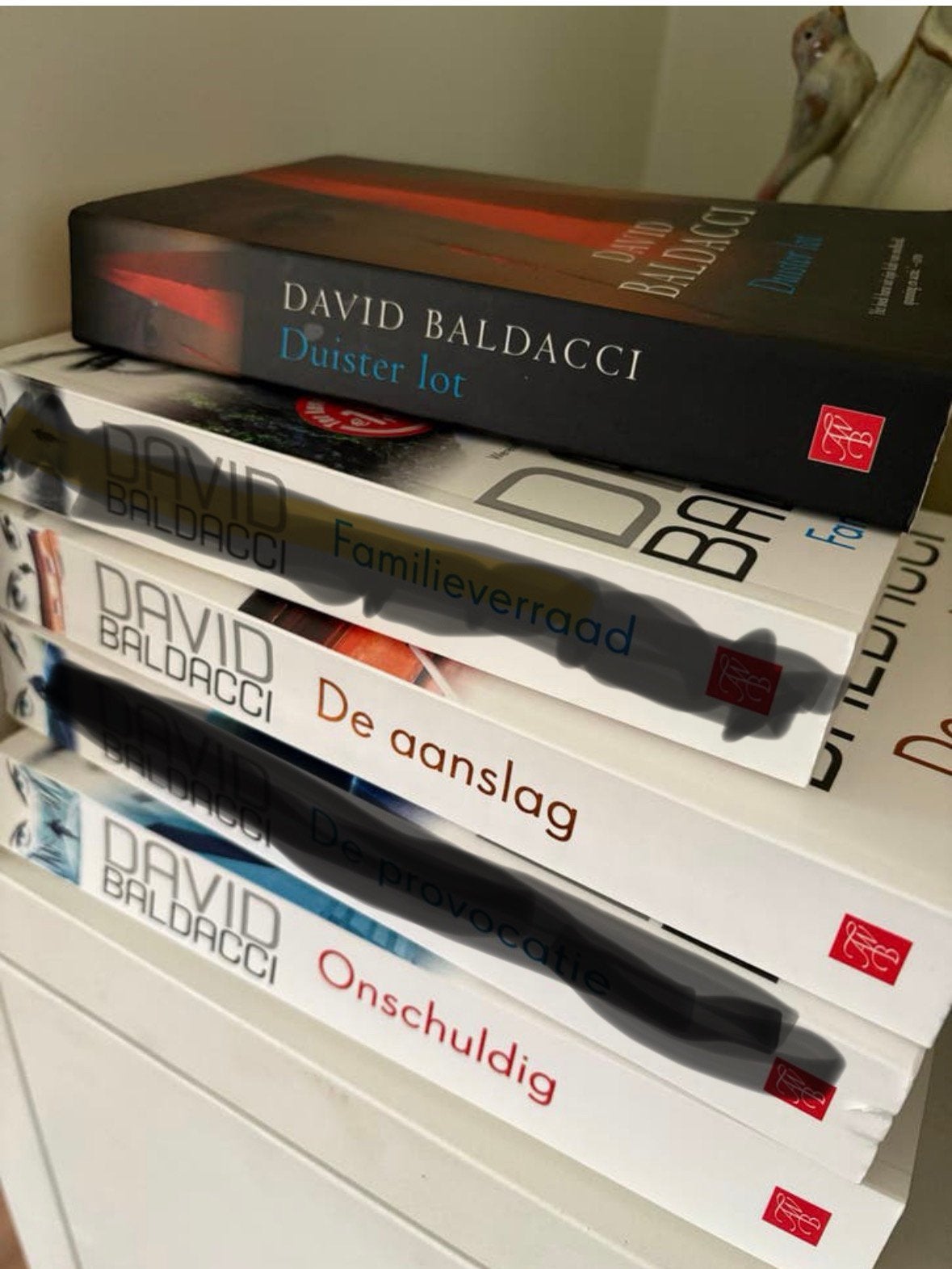 David Baldacci Boeken - 3x Duister lot,, De aanslag, Boeken, Detectives, Ophalen, Zo goed als nieuw