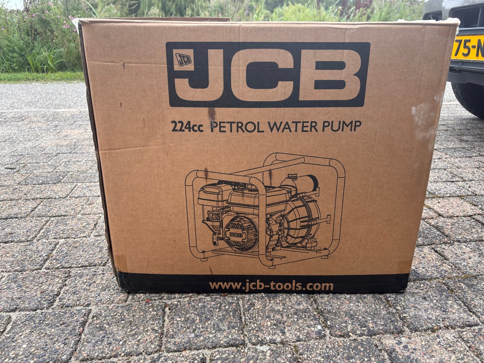 Nieuwe JCB 224cc Benzine Vuilwaterpomp, Ophalen