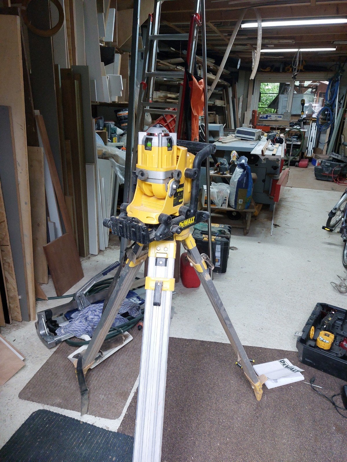 bouw lazer de de walt, Ophalen, Multimeter