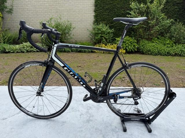 Race fiets Giant, Fietsen en Brommers, Fietsen | Heren | Herenfietsen, Ophalen, Gebruikt, Velgrem, Versnellingen