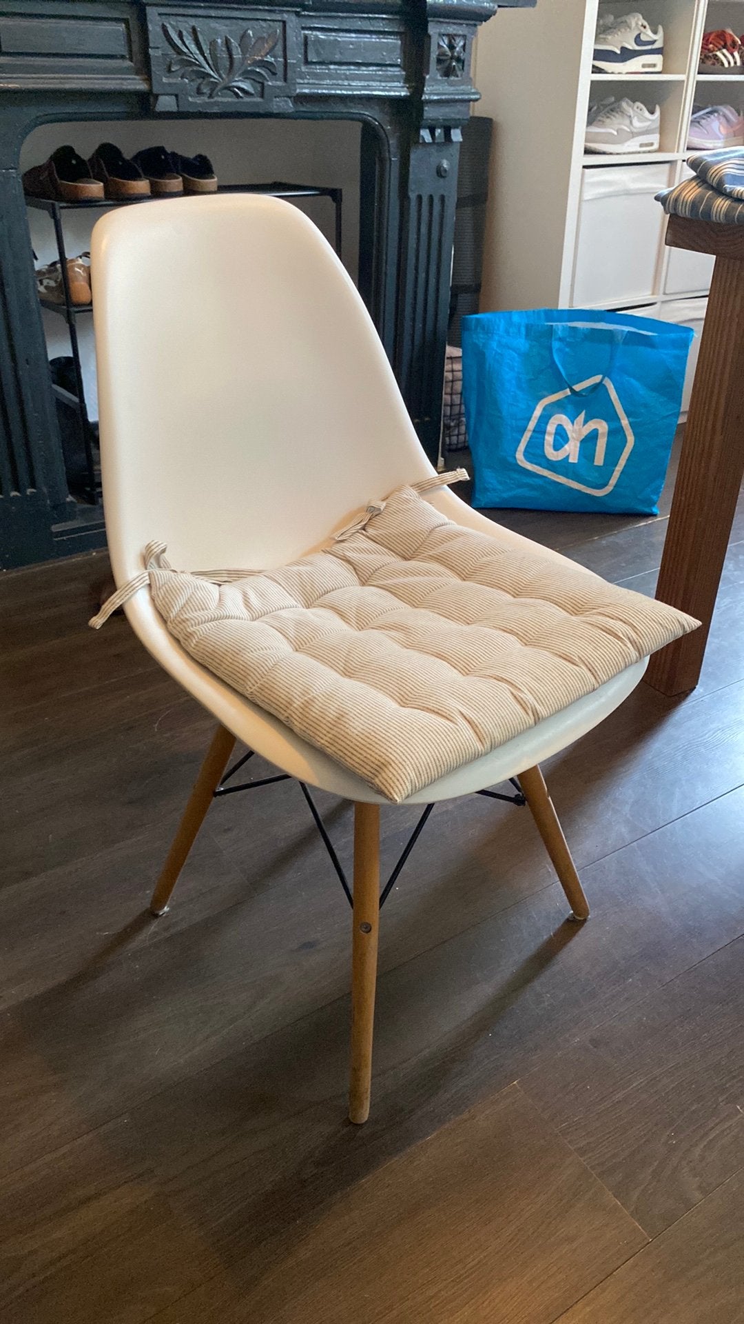 4 stoelen, Ophalen, Gebruikt, Wit, Vier