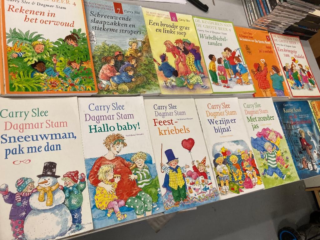 T.K. nog enkele kinderboeken van Carry Slee en Dagmar Stam, Ophalen of Verzenden, Gelezen, Carry Slee & Dagmar Stam, 3 tot 4 jaar
