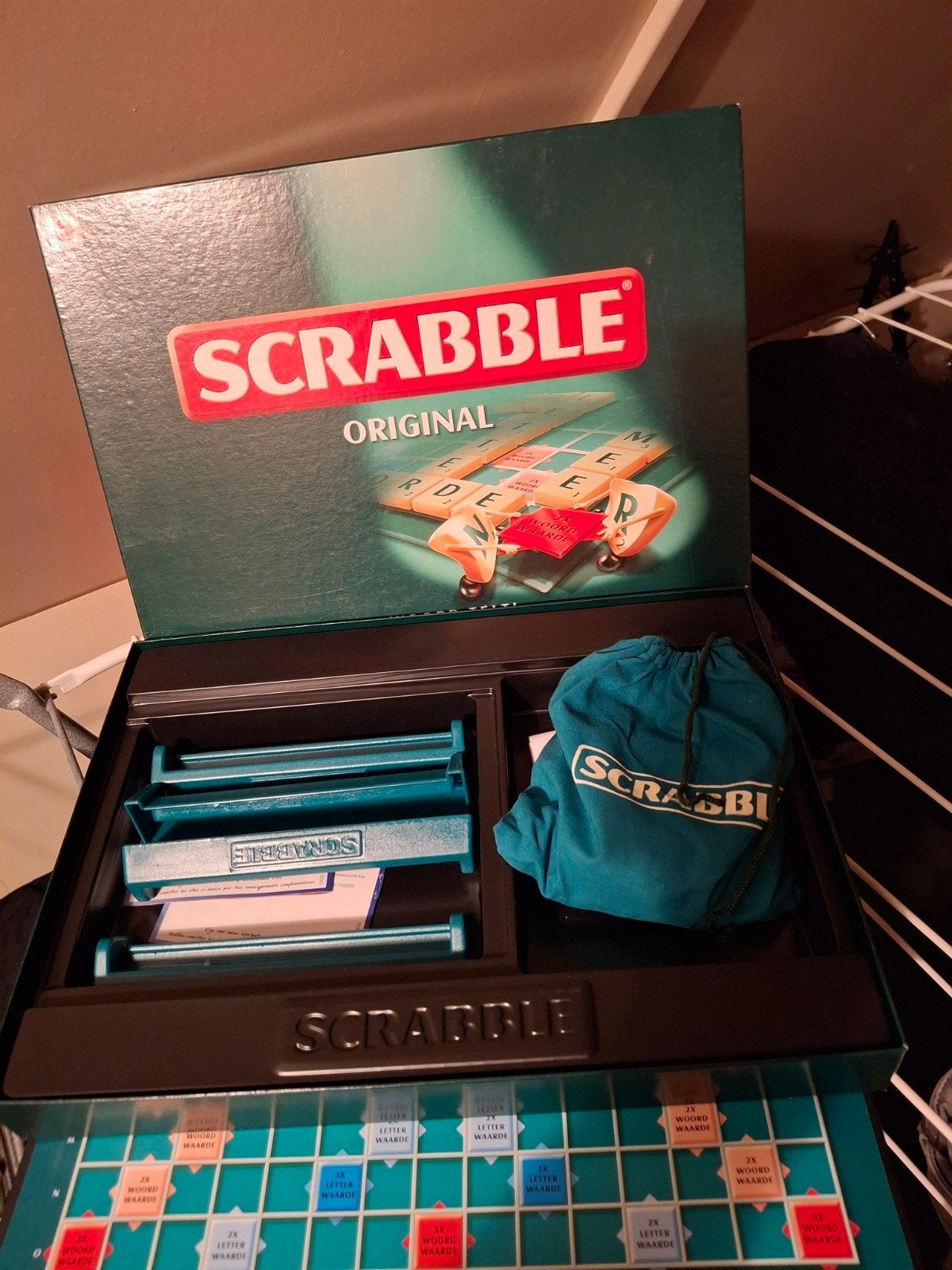 scrabble orginail, Hobby en Vrije tijd, Gezelschapsspellen | Bordspellen, Ophalen of Verzenden