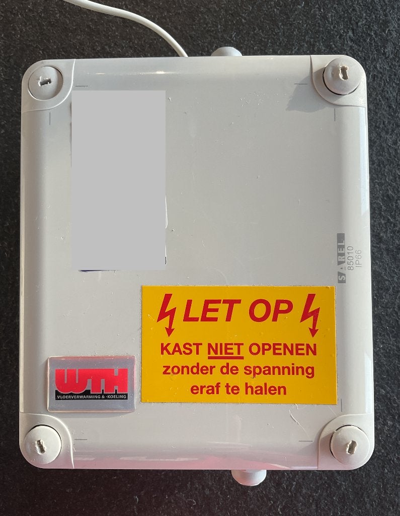WTH stroomregelaarkast voor vloerverwarming/verkoeling, Gebruikt, Minder dan 30 cm, Minder dan 60 cm, Ophalen