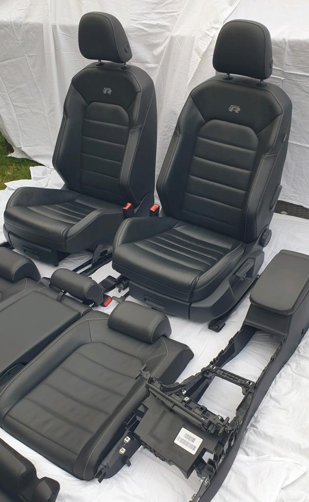 VW Golf 7 R Lederen Interieur Zwart - Nieuwstaat, Ophalen of Verzenden, Nieuw, Volkswagen