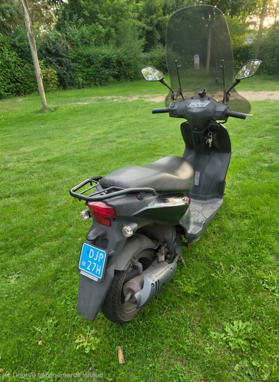 SYM ORBIT 2 snorscooter – nette scooter met hoog windscherm., Ophalen, Sym orbit 2, Gebruikt, Benzine