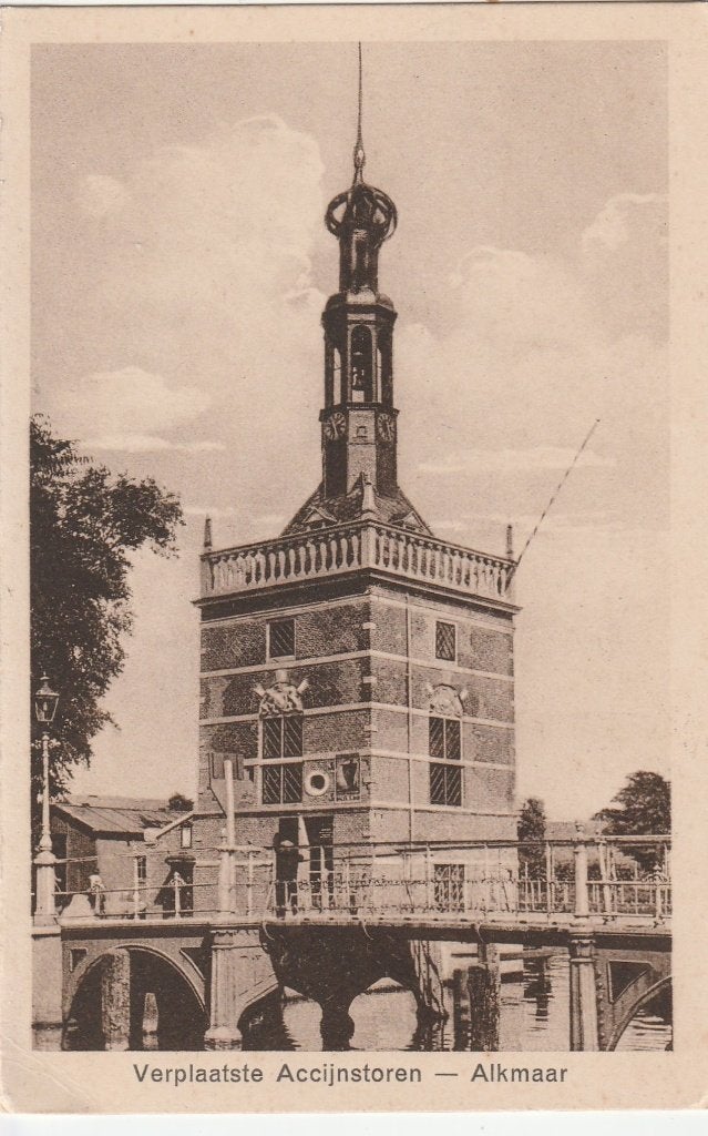 alkmaar- accijnstoren, Ophalen of Verzenden, Voor 1920, Noord-Holland