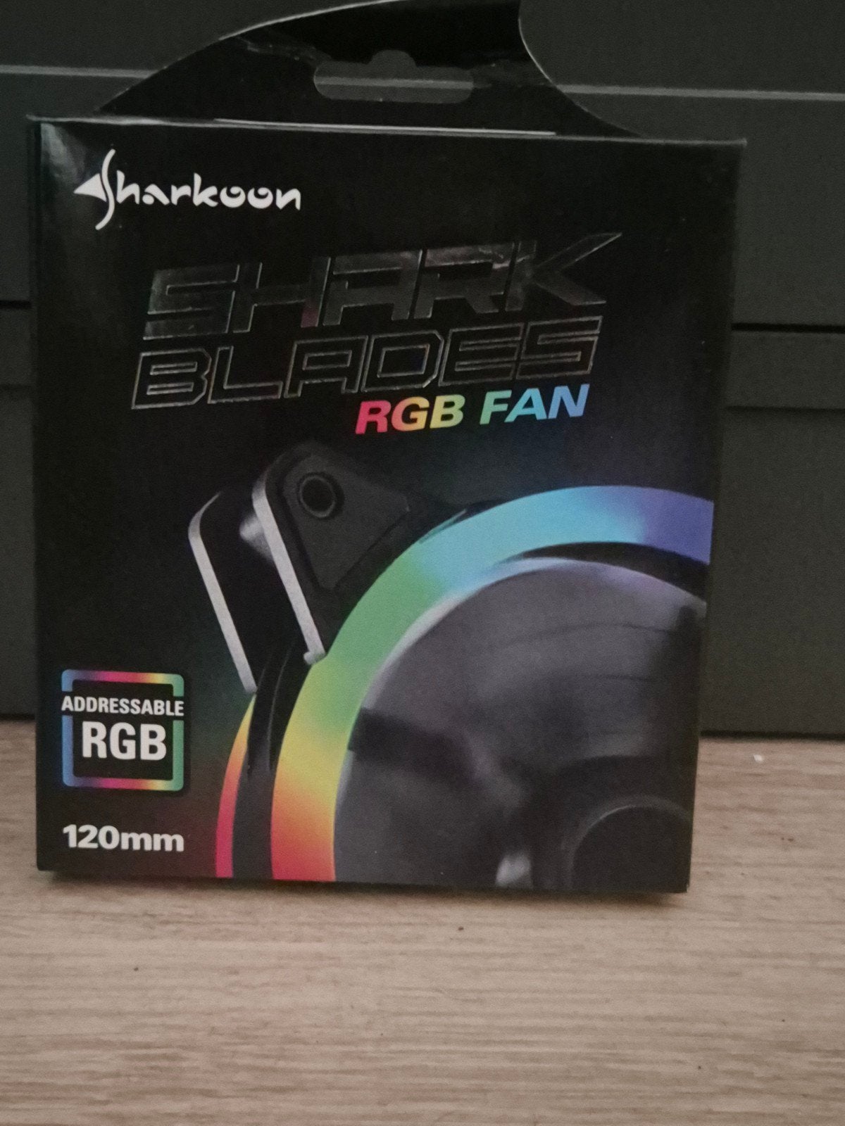 1x Shark blades rgb fan 120mm, Computers en Software, Ophalen of Verzenden, Nieuw