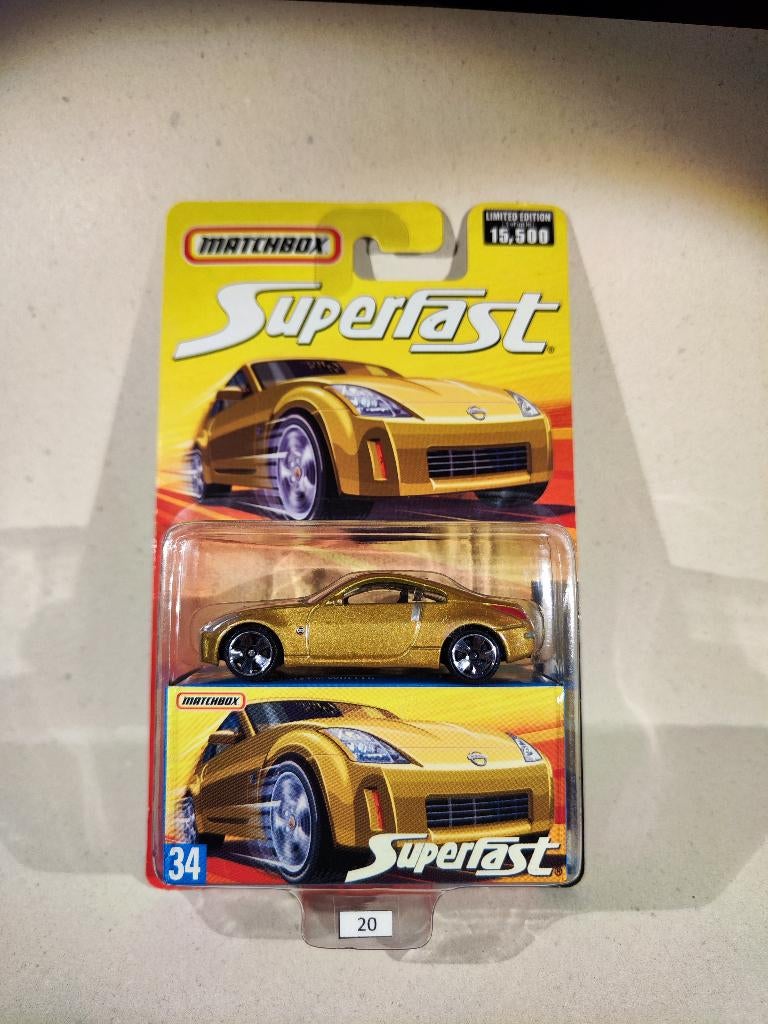 Matchbox Nissan 350Z, Ophalen of Verzenden, Nieuw, Auto