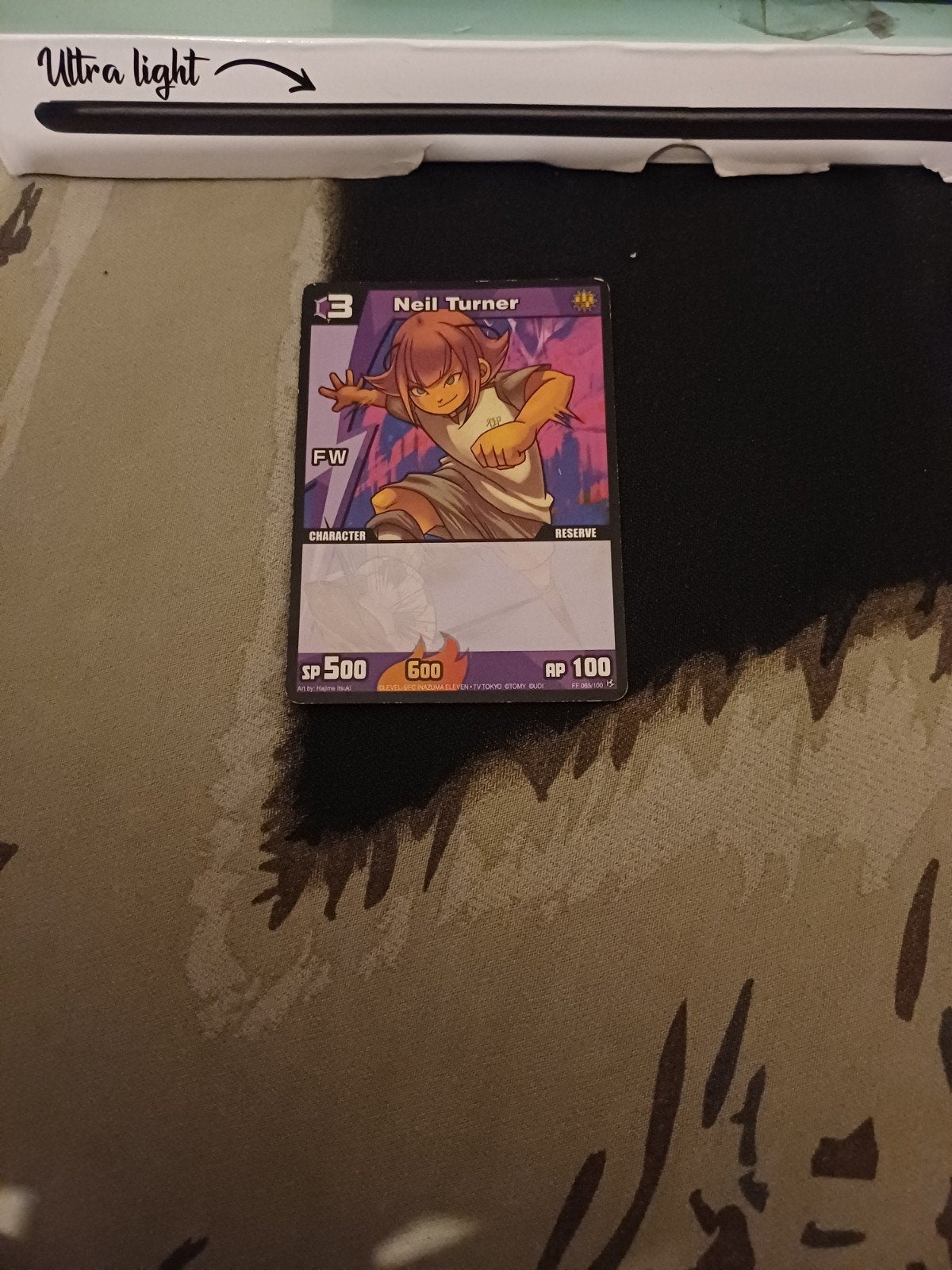 Inazuma Eleven Trading Card set FF, Ophalen of Verzenden, Gebruikt, Losse kaart