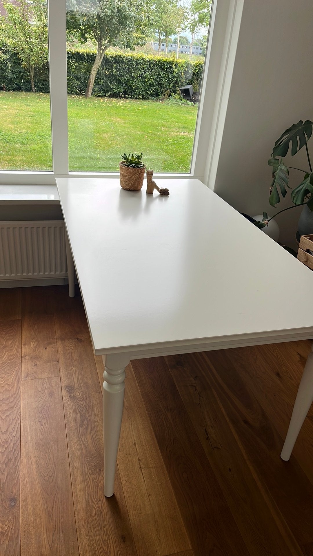 Rosentorp uitschuiftafel eettafel ikea, Ophalen, Gebruikt