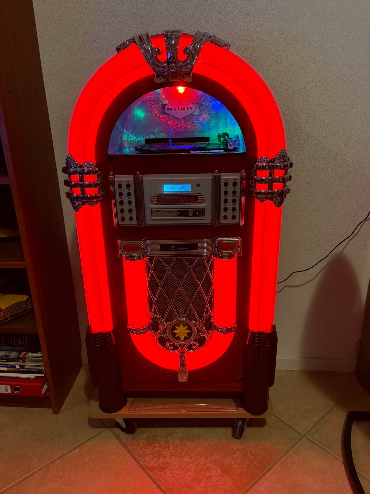 Jukebox Auna Graceland TT, Verzamelen, Ophalen, Zo goed als nieuw, 1970 tot heden, Overige merken