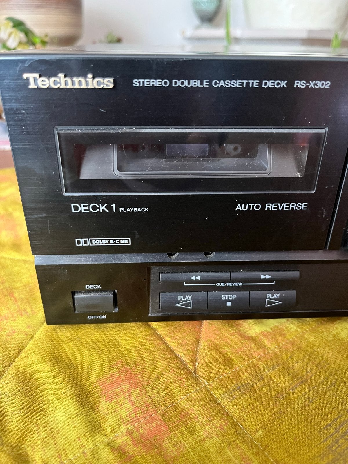 Technics RS-X302 Stereo Dubbel Cassettedeck, Ophalen of Verzenden, Dubbel, Overige merken, Auto-reverse