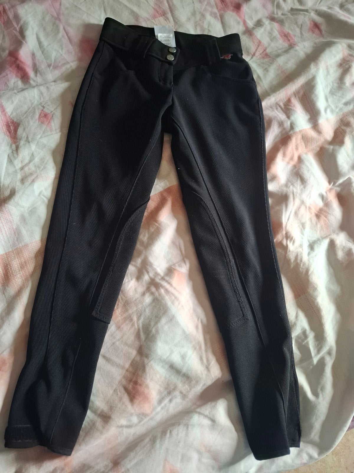 Paardrijbroek meisje mt 140, Dieren en Toebehoren, Paardrijkleding, Ophalen of Verzenden, Gebruikt, Onderkleding