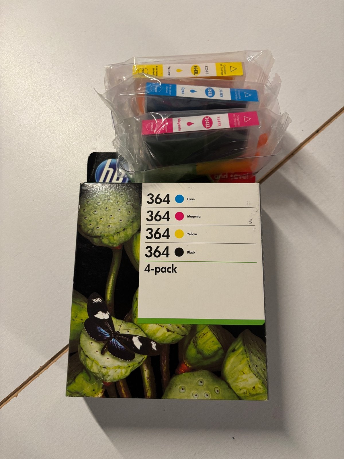 HP 364 inktcartridges 4-pack (Cyan, Magenta, Yellow, Black), Computers en Software, Ophalen of Verzenden, Nieuw, Cartridge