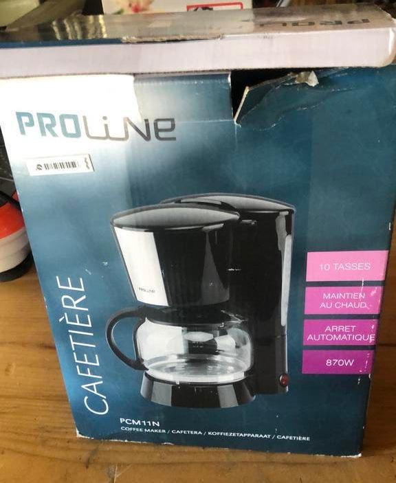 Proline koffiezetapparaat 10 kops nieuw in doos!, Ophalen of Verzenden, Nieuw, Koffiemachine