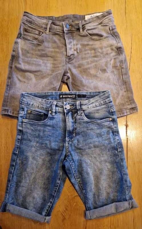 2 Als NIEUWE korte jeans (Coolcat & Blue Ridge) 170-176, Kinderen en Baby's, Kinderkleding | Maat 170, Broek, Coolcat, Ophalen of Verzenden