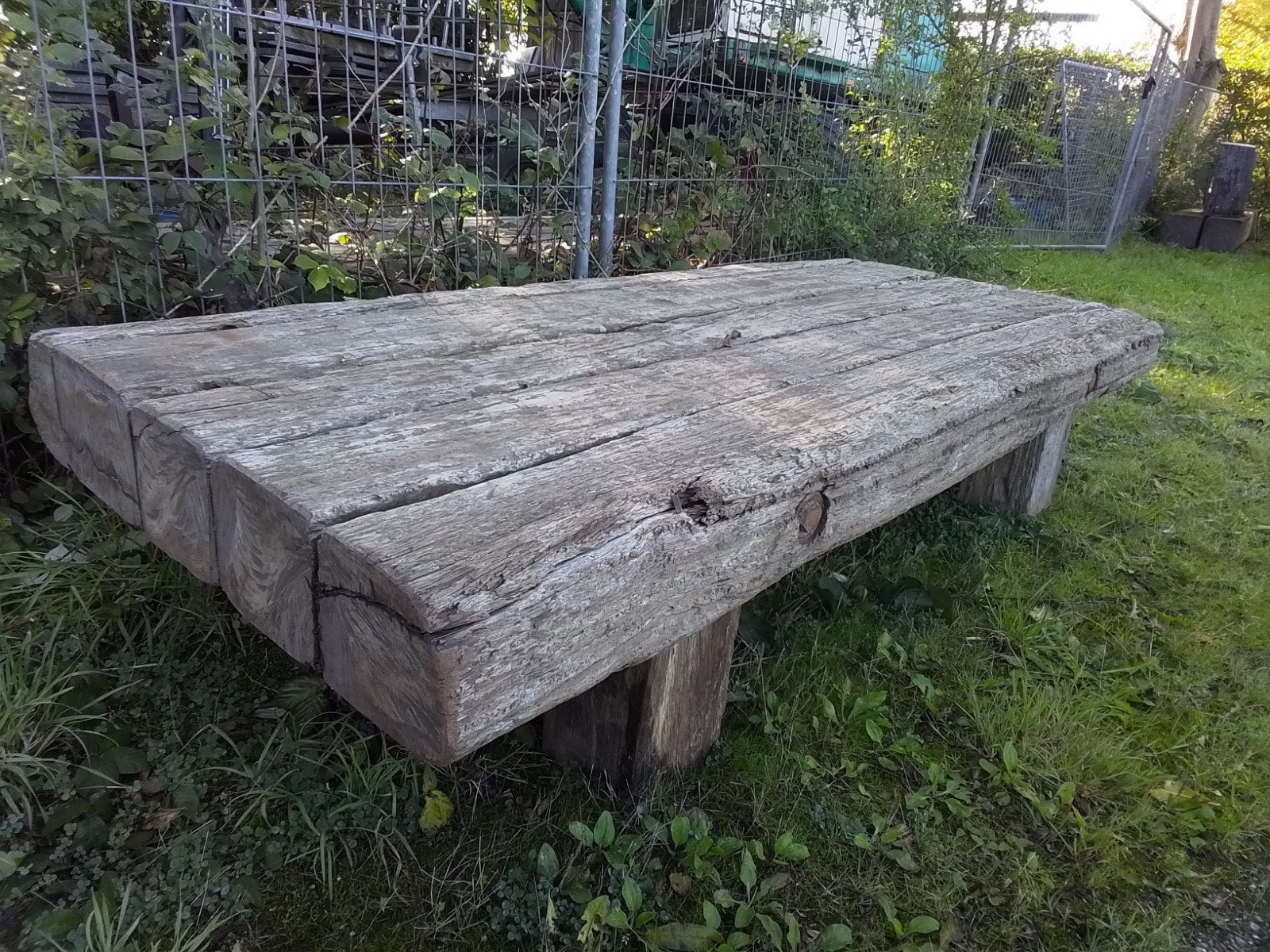 tafel azobe, Ophalen, Rechthoekig, Hout