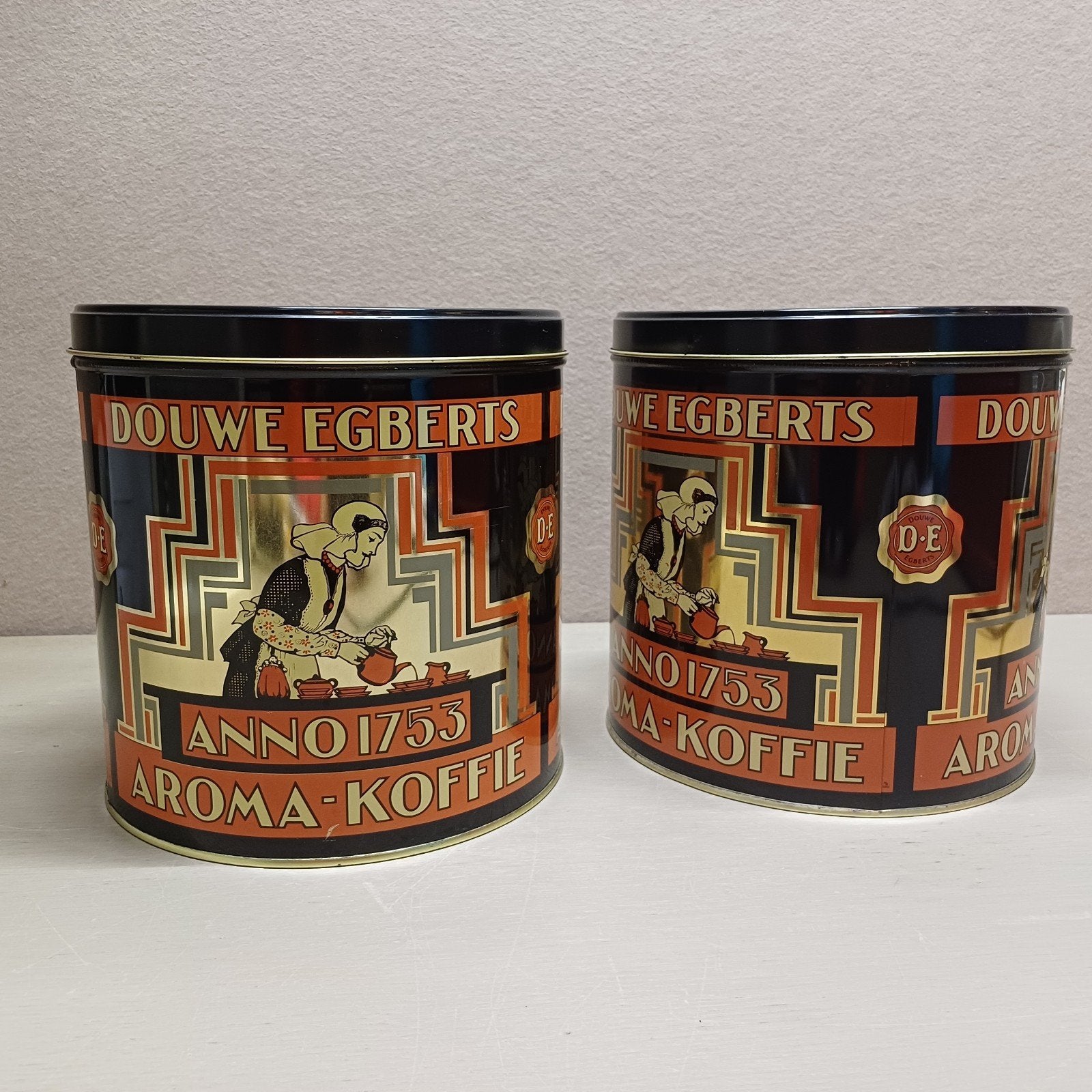 DOUWE EGBERTS D.E. KOFFIEBLIK GROOT, Verzamelen, Ophalen of Verzenden, Zo goed als nieuw, Koffie, Douwe Egberts