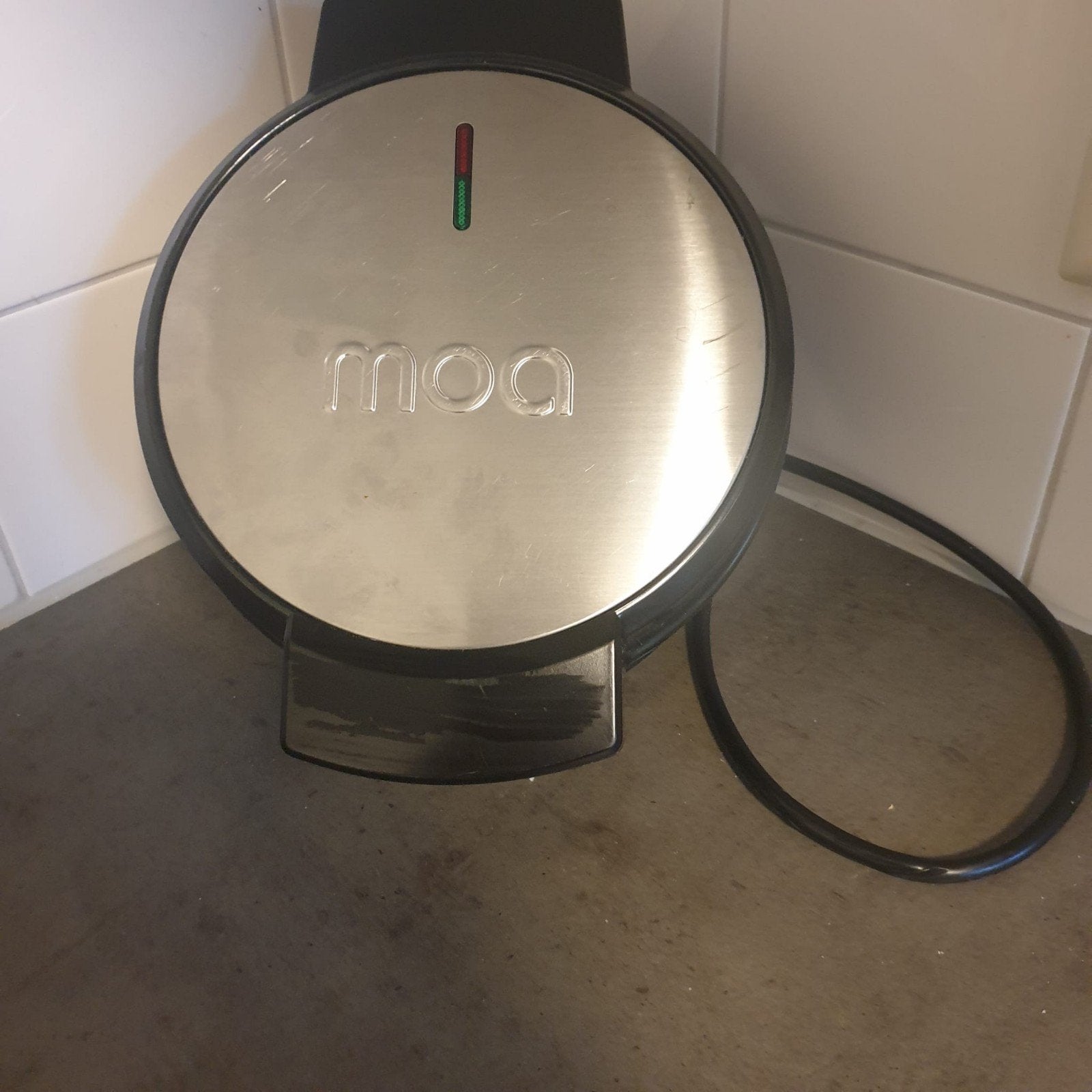 MOA Wafelijzer WM512S/0820 - 1000W, Ophalen of Verzenden, Zo goed als nieuw