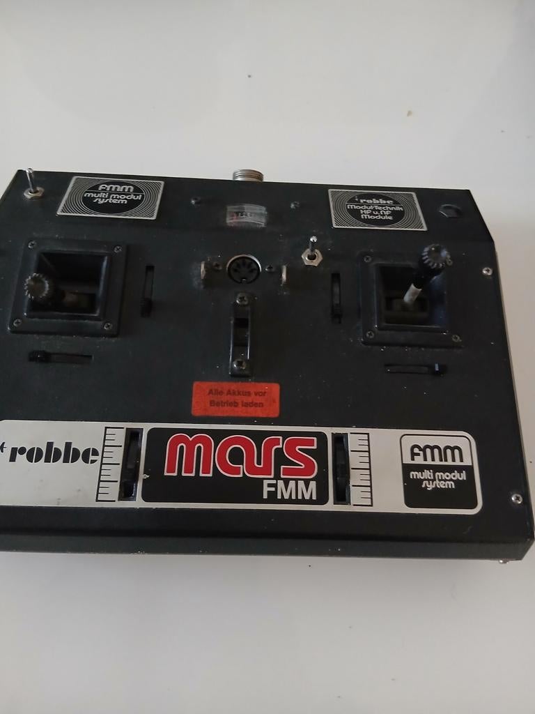 Dit is een vintage Robbe Mars FMM afstandsbediening, Ophalen, Gebruikt