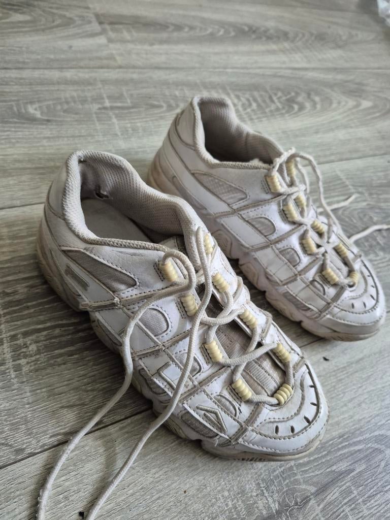 Witte Fila sneakers, maat 37,5, Wit, Ophalen of Verzenden, Sneakers of Gympen, Fila